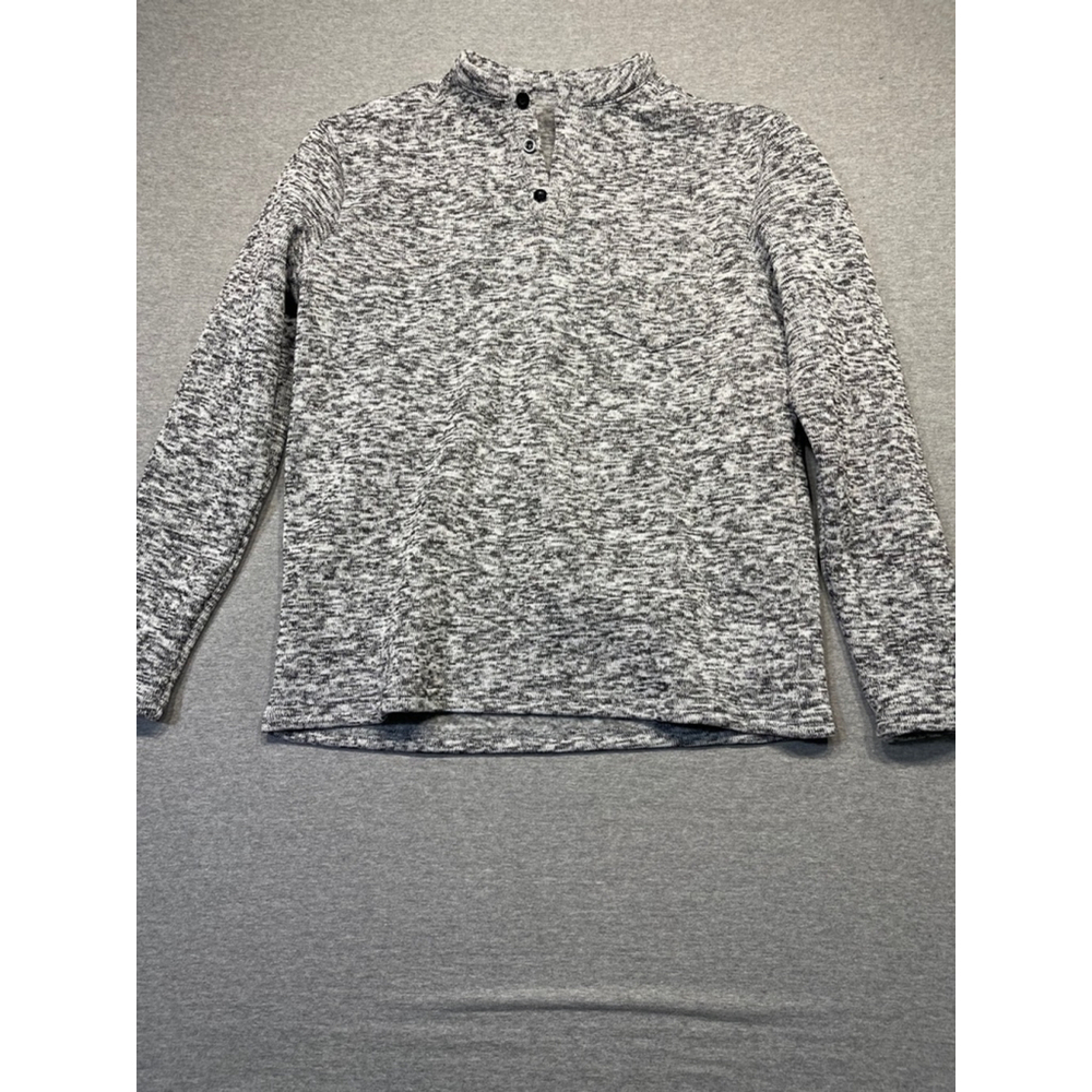 Men's Sweater XL black with white
